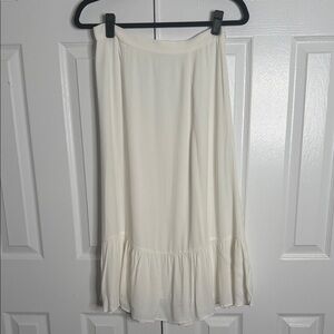 Aritzia Wilfred chariot birch midi Skirt size 4